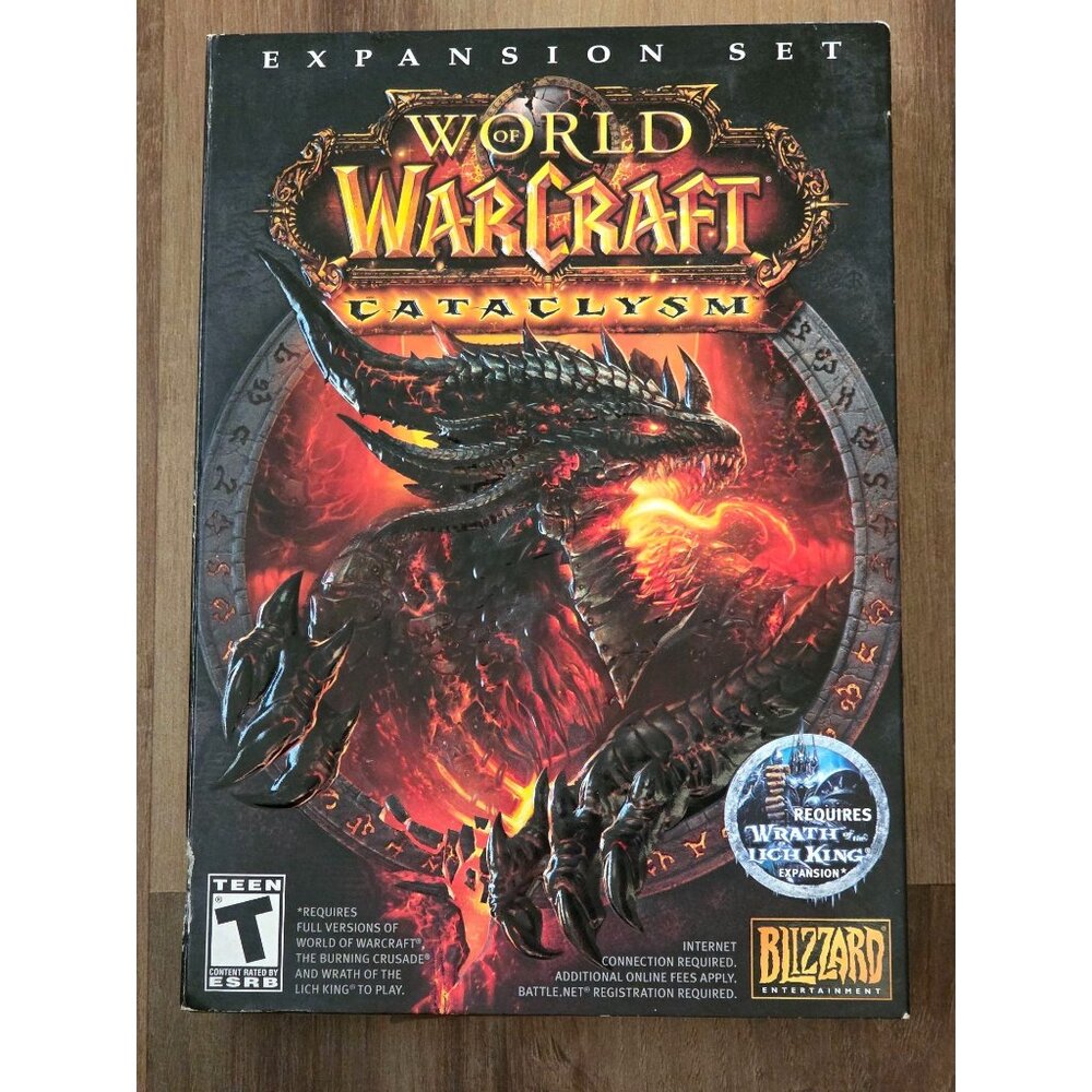 World of Warcraft: Cataclysm (Windows/Mac, 2010) Unused Guest Passes